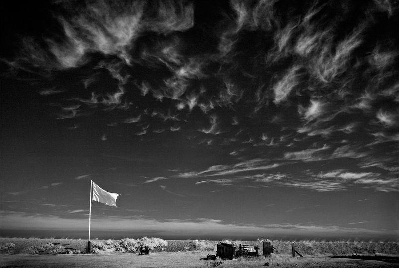 Warning Flag at Shingle Street by Barry Freeman.jpg